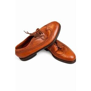 Sperry Top-Sider Mens Brown Leather Wingtip Oxford Shoes Size 14M Comfort System